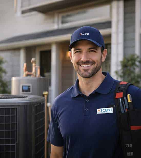 HVAC-technician-with-air-conditioning-unit